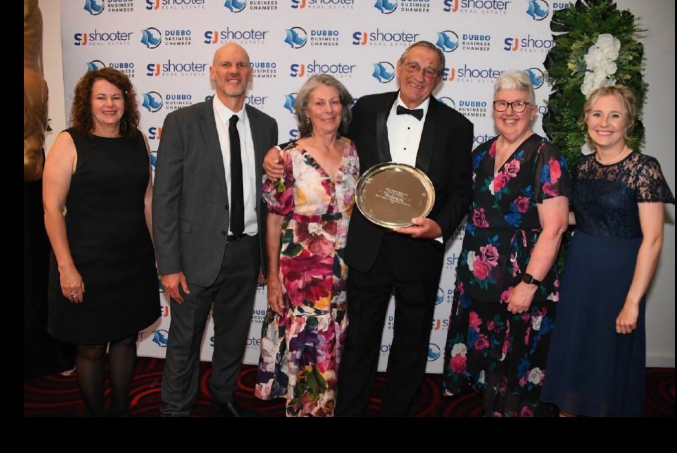 Bob Elliott awarded the Emile Serisier Award at the 2023 Rhino Awards